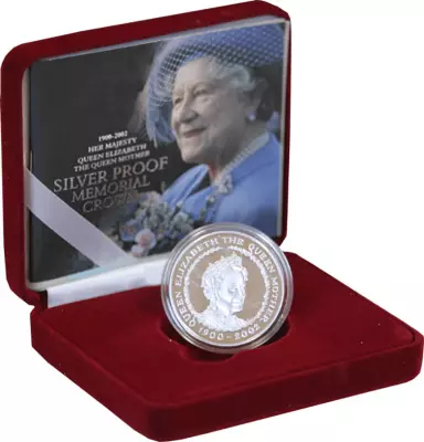 United Kingdom 5 Pounds Elizabeth II - Queen Mother 1900-2002 - Silver Proof