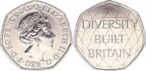 United Kingdom 50 Pence - Elizabeth II - Diversity - 2020 - AU