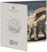 United Kingdom Diplodocus - 50 Pences 2024 BU