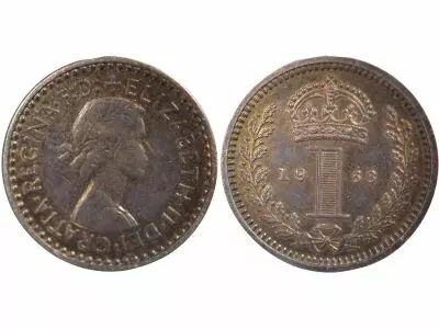 United Kingdom Elizabeth II - Silver Penny, Maundy - 1968 Westminster
