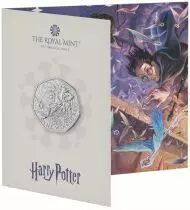 United Kingdom Harry Potter - Winged Keys - 50 Pences 2024 BU