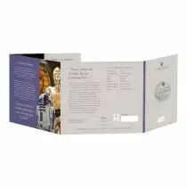 United Kingdom R2D2 and C3PO - Star Wars - 50 Pence 2023 BU