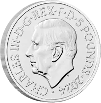 United Kingdom Six decades of 007  - 5 Pounds 2024 BU