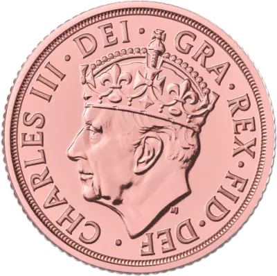 United Kingdom SOUVERAIN OR 2023 - Charles III to the crown