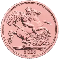 United Kingdom SOUVERAIN OR 2023 - Charles III to the crown