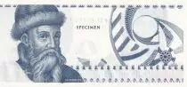 United Kingdom Test note specimen - Guttenberg