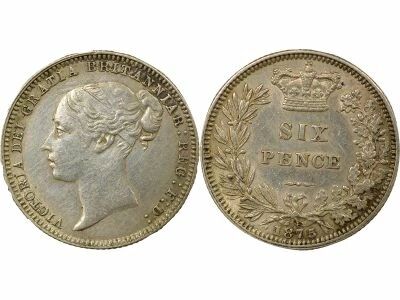 United Kingdom Victoria - 3 Silver Pence, 1st Portrait, 2nd Type - 1843 London
