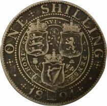 United Kingdom Victoria - Silver Shilling - 1894 London