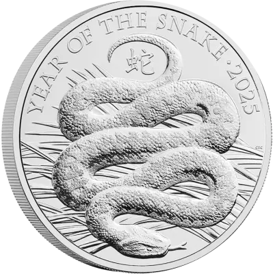 United Kingdom Year of the Snake - 5 Pounds 2025 BU