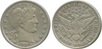 United States of America 1/2 Dollar Liberty, Barber - 1907