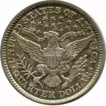 United States of America 1/4 Dollar Barber Quater