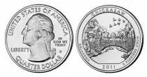 United States of America 1/4 Dollar Chikasaw