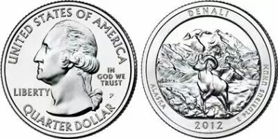 United States of America 1/4 Dollar Denali - D Denver