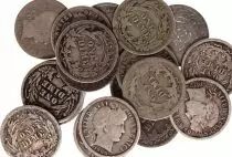 United States of America 1 Dime Barber various dates 1892-1916