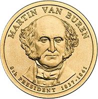 United States of America 1 Dollar Martin Van Buren - 2008
