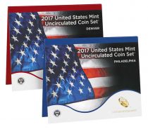 United States of America Uncirculated Coin Set 2017 - 20 coins D and P