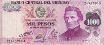 Uruguay 1000 Pesos - J.G. Artigas - Palais - ND (1974) - P.NEUF - P.52