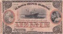 Uruguay 20 Pesos - El Banco Franco-Platense - 1871 - P.S173a