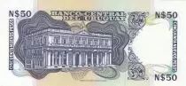 Uruguay 50 Nuevos pesos - J.G. Artigas - Government Palace - 1989 - Serial G