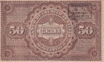 Uruguay 50 Pesos - Horses - 1887 - Serial G