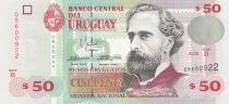 Uruguay 50 Pesos - Jos&eacute; Pedro Varela - 2000 - Series B