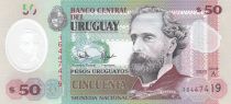 Uruguay 50 Pesos José Pedro Varela - 2020 - Polymer - UNC
