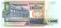 Uruguay 500 Pesos Urugayos, Alfredo Vasquez Acevedo - 2014 - S&eacute;rie E