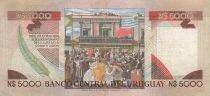 Uruguay 5000 Nuevos Pesos - General Lavalleja - ND (1983) - P.65