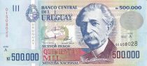 Uruguay 500000 Nuevos pesos pesos, A. Vasquez Acevedo