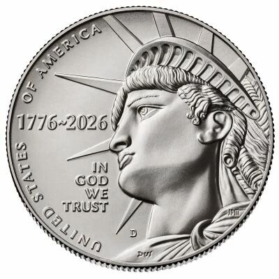 USA 1/2 Dollar 2026 D - Enduring Liberty - 250 ans Independance - Denver