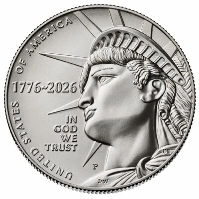 USA 1/2 Dollar 2026 P - Enduring Liberty - 250 ans - Philadelphie
