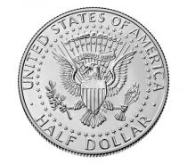 USA 1/2 Dollar J.F. Kennedy - 2022  Cuivre-nickel