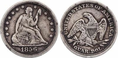 USA 1/2 Dollar Liberty seated - Eagle - 1853
