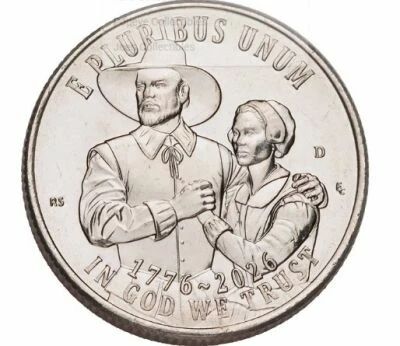 USA 1/4 Dollar - 250th Anniversary of Independence - Mayflower - 2026 - D Denver