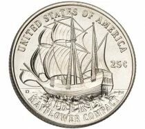 USA 1/4 Dollar - 250th Anniversary of Independence - Mayflower - 2026 - D Denver