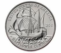 USA 1/4 Dollar - 250th Anniversary of Independence - Mayflower - 2026 - P Philadelphia