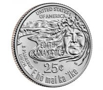 USA 1/4 Dollar - American Women - Edith Kanaka\'Ole - P Philadelphia - 2023