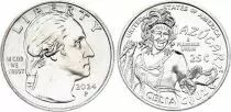 USA 1/4 Dollar - Celia Cruz - Washington quarter - P Philadelphie - 2024