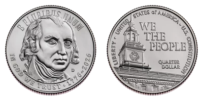 USA 1/4 Dollar \'We The People\' - Constitution 1776-2026 - Denver