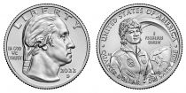 USA 1/4 Dollar American Women - Sally Ride - P Philadelphia - 2022 - MS