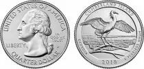 USA 1/4 Dollar Cumberland - 2018 P Philadelphie