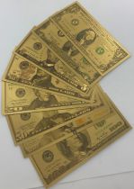 USA 1 à 100 Dollars - Dorée - 2009