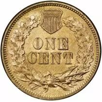 USA 1 Cent Indian head - 1860