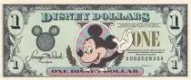 USA 1 Disney Dollar - Mickey - 1996