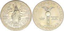 USA 1 Dollar - Bicentenaire du Congrès -1989 - D Denver - Argent