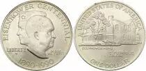 USA 1 Dollar - Centenaire d\'Eisenhower - 1990 - W West Point - Argent