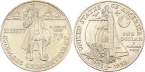 USA 1 Dollar - Colombus Quincentenary - 1992 - D Denver - Silver