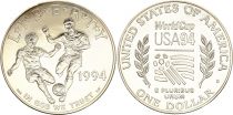 USA 1 Dollar - Coupe du monde de Football - 1994 - D Denver - Argent
