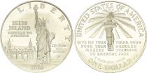 USA 1 Dollar - Ellis Island - 1986 - S San Francisco - Silver Proof
