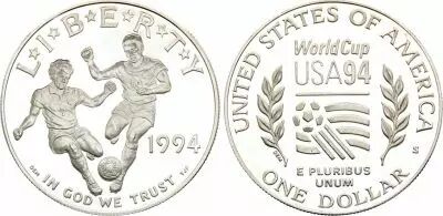 USA 1 Dollar - FIFA World Cup - 1994 - S San Francisco